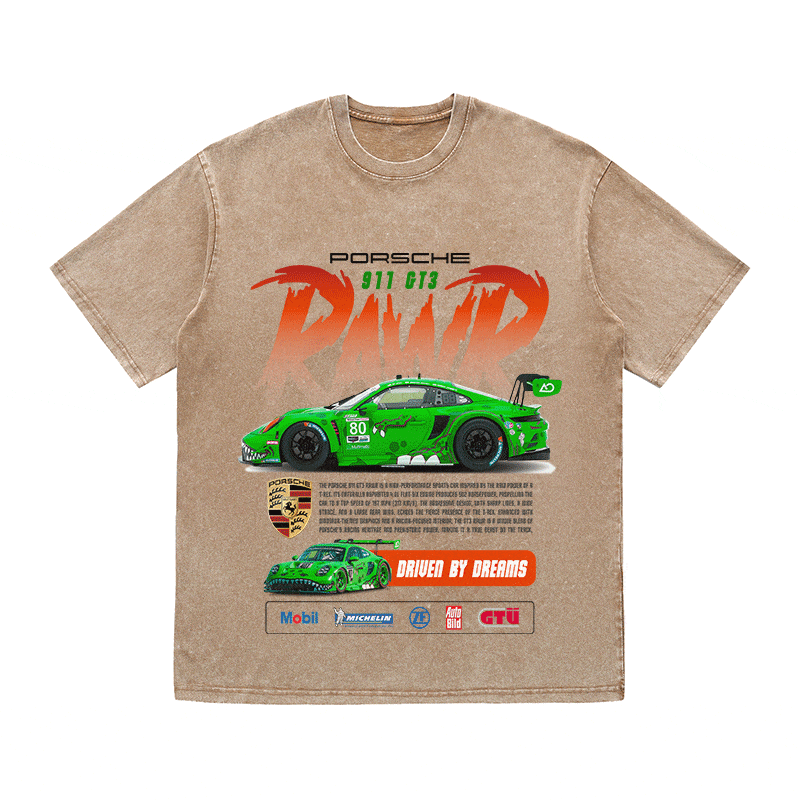 911 RAWR 2 HEAVY WEIGHT COTTON TEE-8839