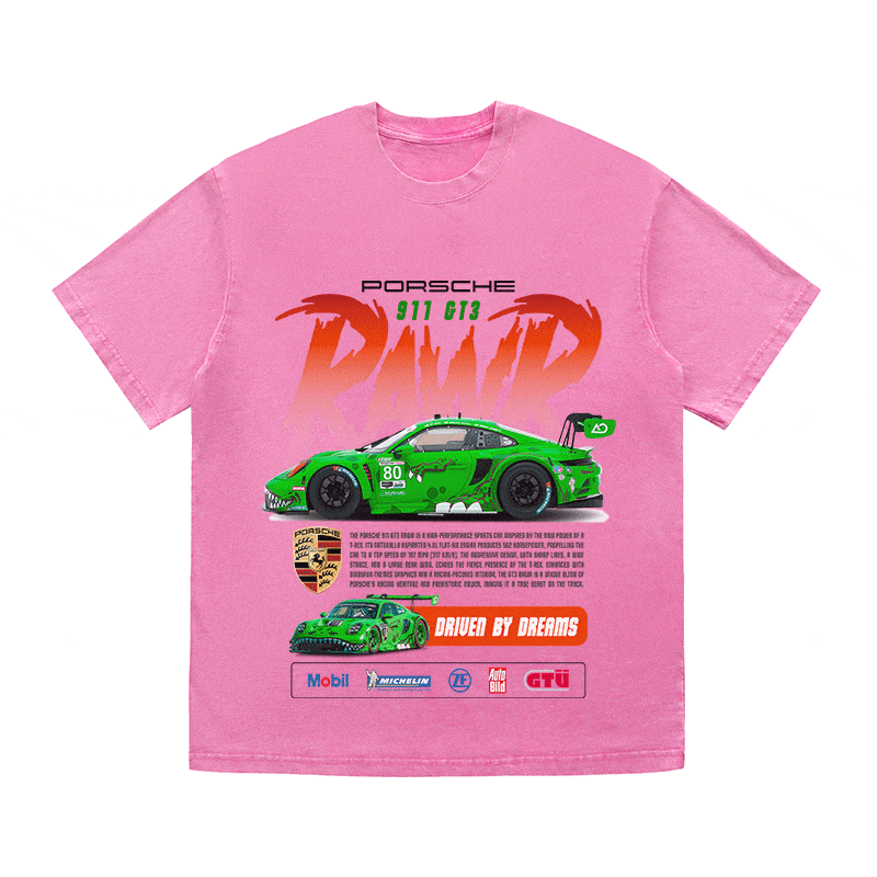 911 RAWR 2 HEAVY WEIGHT COTTON TEE-8839