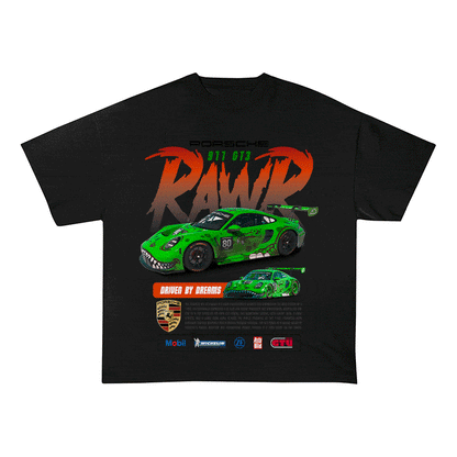 911 RAWR 3 HEAVY WEIGHT COTTON TEE-8840
