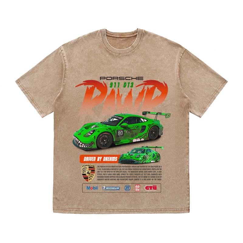 911 RAWR 3 HEAVY WEIGHT COTTON TEE-8840