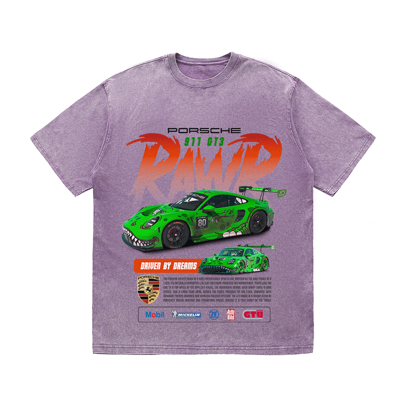 911 RAWR 3 HEAVY WEIGHT COTTON TEE-8840