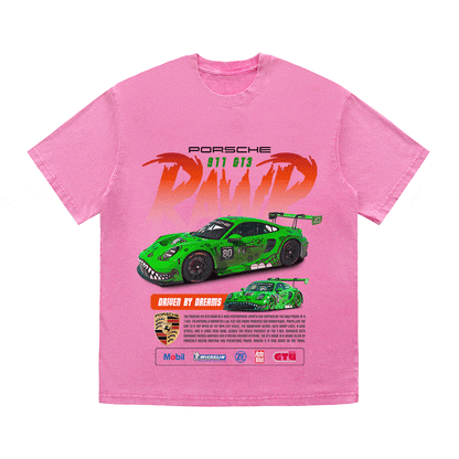 911 RAWR 3 HEAVY WEIGHT COTTON TEE-8840