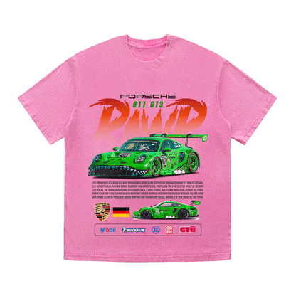 911 RAWR HEAVY WEIGHT COTTON TEE-8841