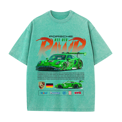 911 RAWR HEAVY WEIGHT COTTON TEE-8841