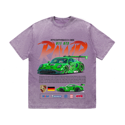 911 RAWR HEAVY WEIGHT COTTON TEE-8841