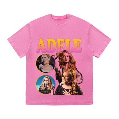 ADELE HEAVY WEIGHT COTTON TEE-9114