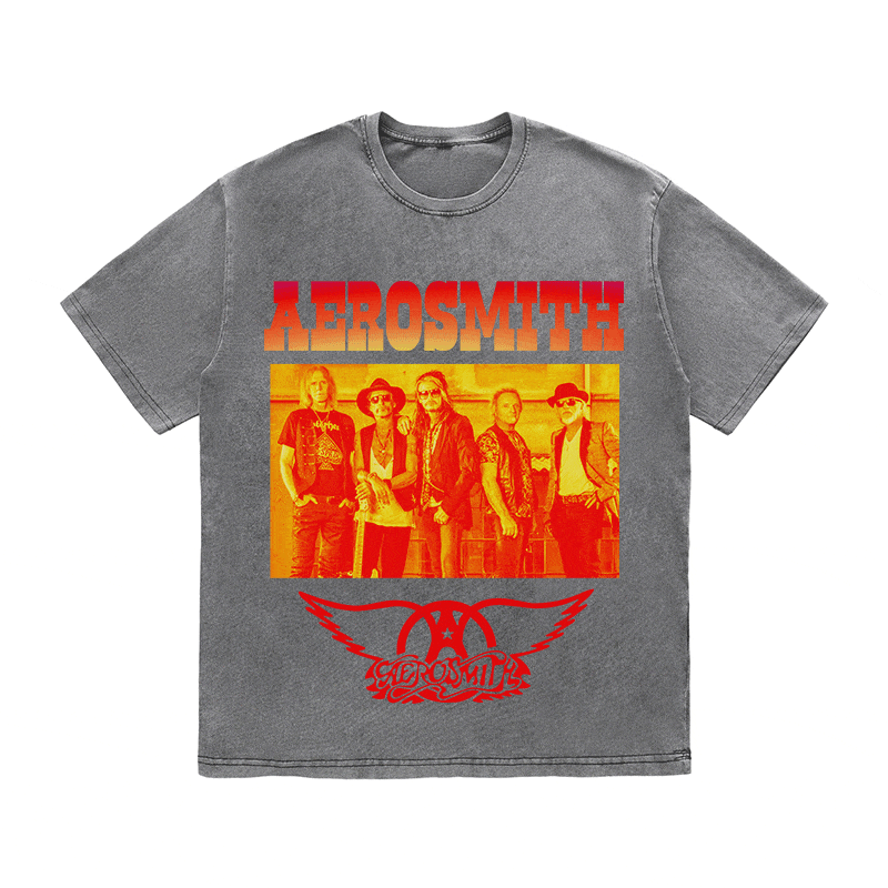 AEROSMITH HEAVY WEIGHT COTTON TEE-9115