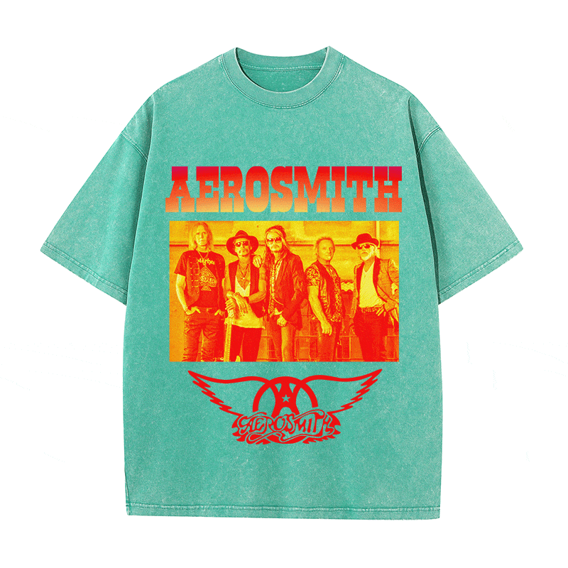 AEROSMITH HEAVY WEIGHT COTTON TEE-9115