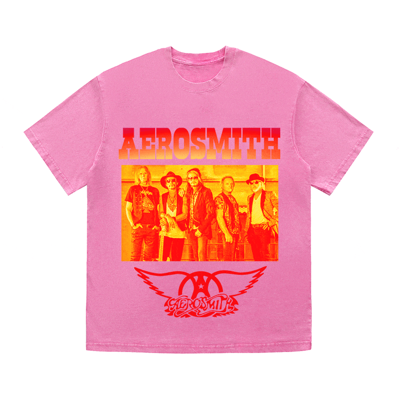 AEROSMITH HEAVY WEIGHT COTTON TEE-9115