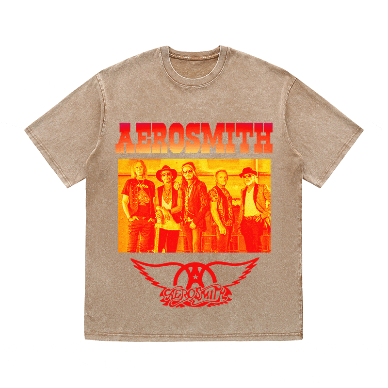 AEROSMITH HEAVY WEIGHT COTTON TEE-9115