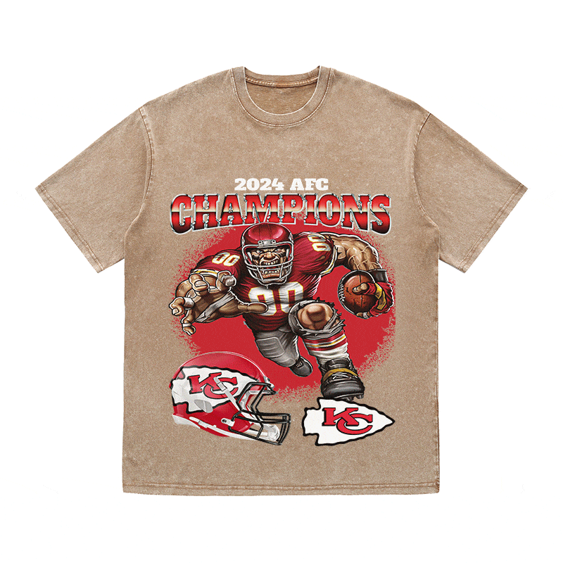 AFC CHAMP HEAVY WEIGHT COTTON TEE-9186