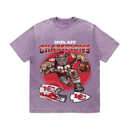 AFC CHAMP HEAVY WEIGHT COTTON TEE-9186