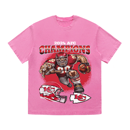 AFC CHAMP HEAVY WEIGHT COTTON TEE-9186