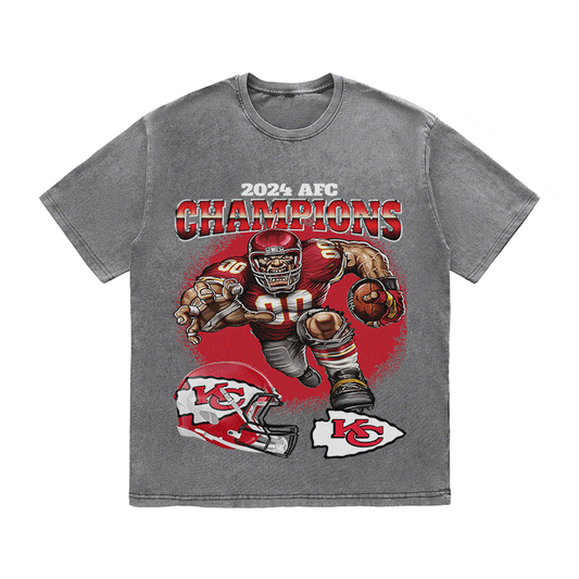 AFC CHAMP HEAVY WEIGHT COTTON TEE-9186