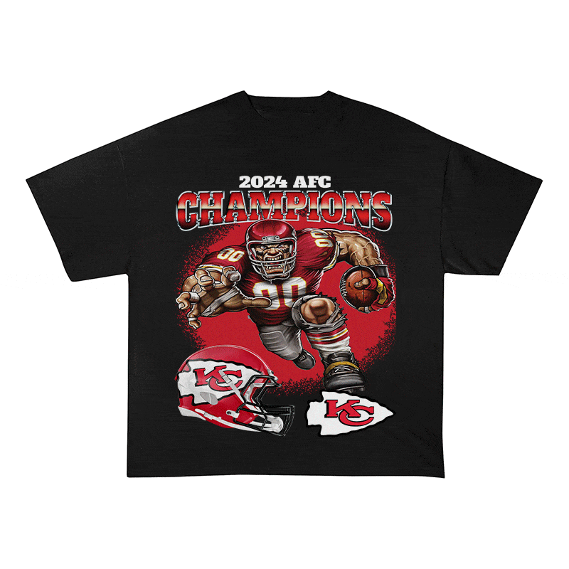 AFC CHAMP HEAVY WEIGHT COTTON TEE-9186