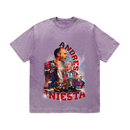 ANDRES INIESTA HEAVY WEIGHT COTTON TEE-9146