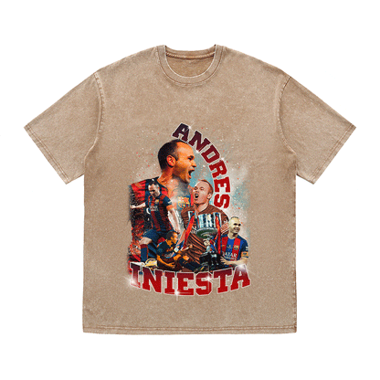ANDRES INIESTA HEAVY WEIGHT COTTON TEE-9146