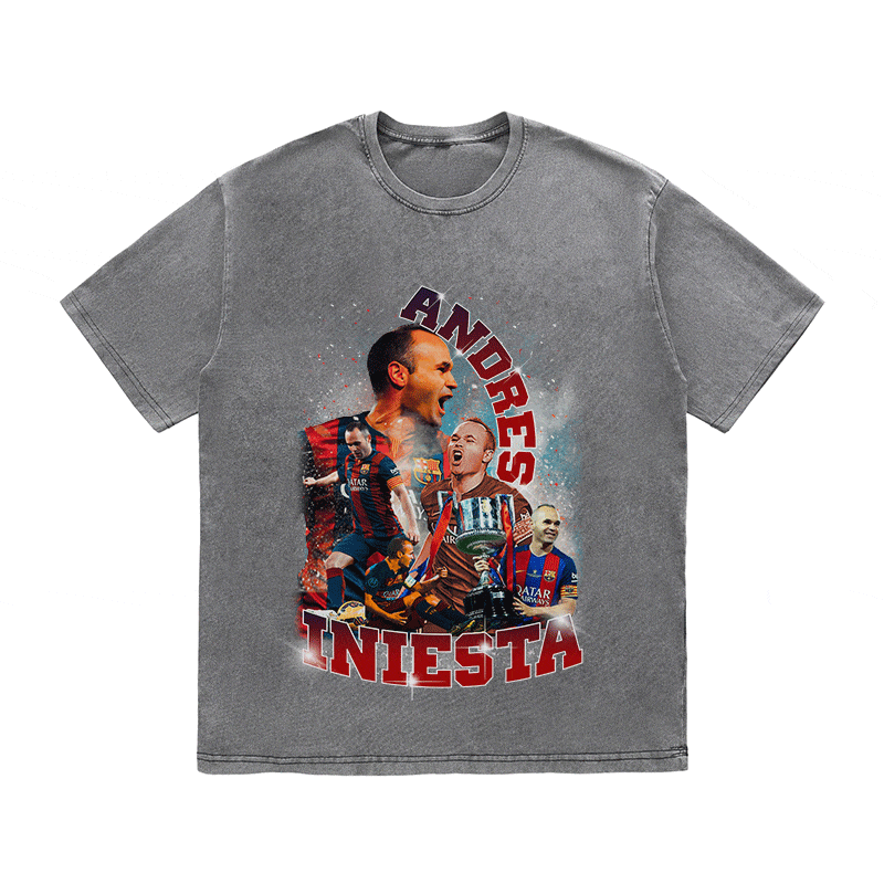 ANDRES INIESTA HEAVY WEIGHT COTTON TEE-9146
