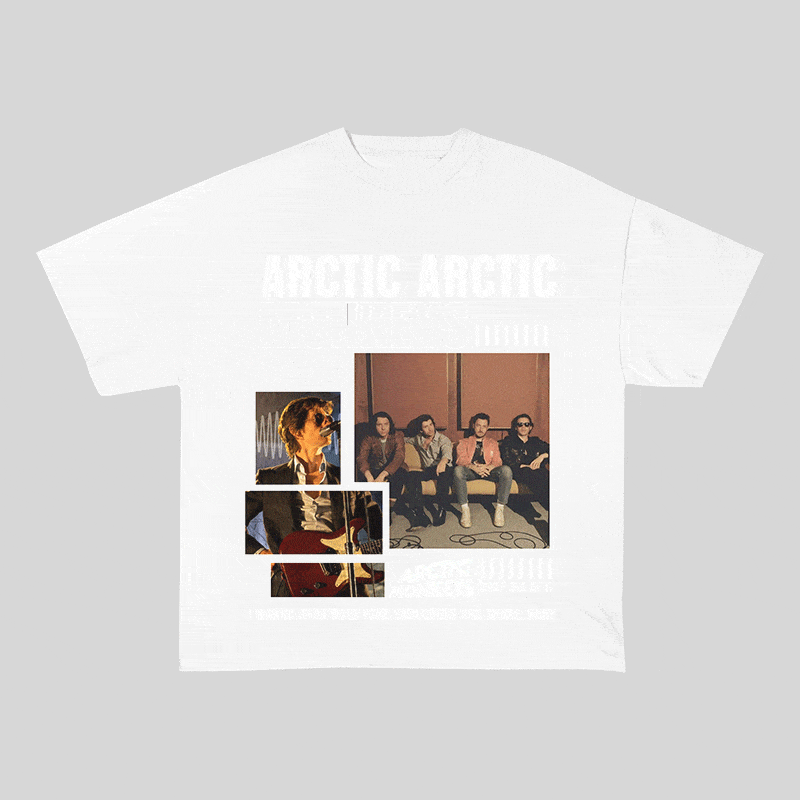 ARCTIC MONKEYS HEAVY WEIGHT COTTON TEE-8987