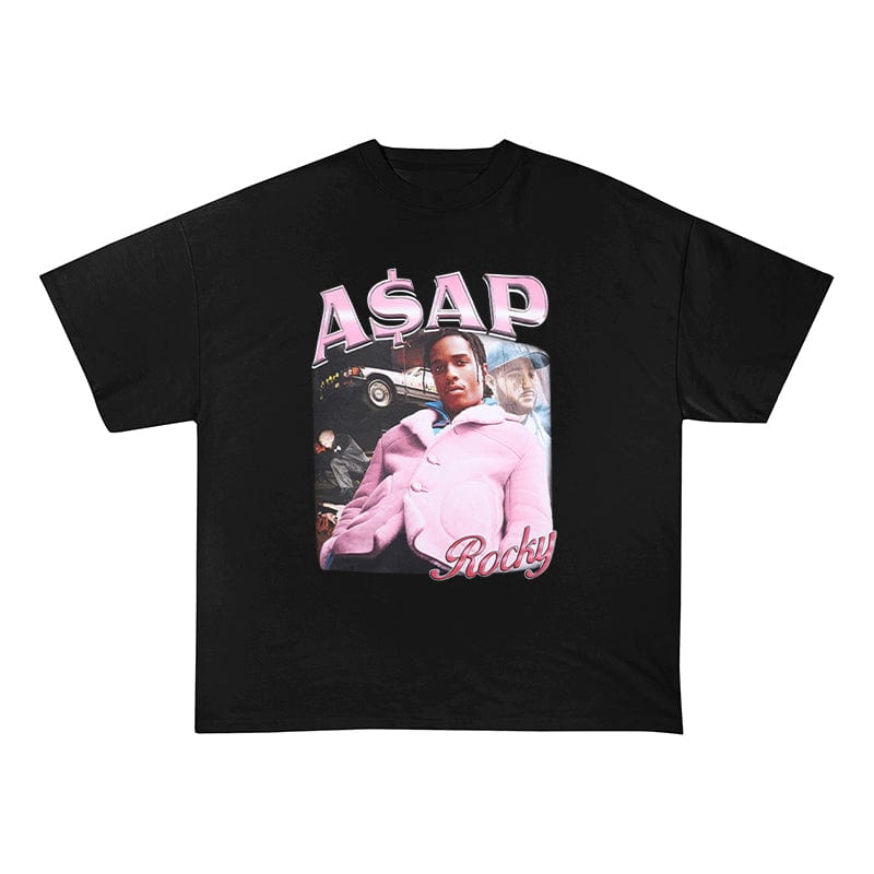 ASAP ROCKY HEAVY COTTON TEES-8227