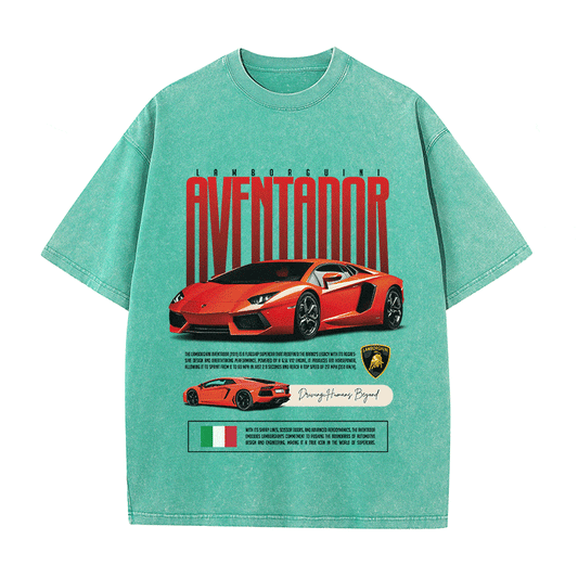 AVENTADOR HEAVY WEIGHT COTTON TEE-8831