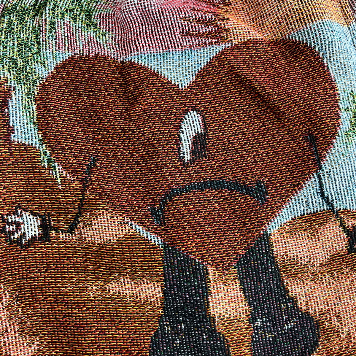 BAD-BUNNY TAPESTRY SHORTS