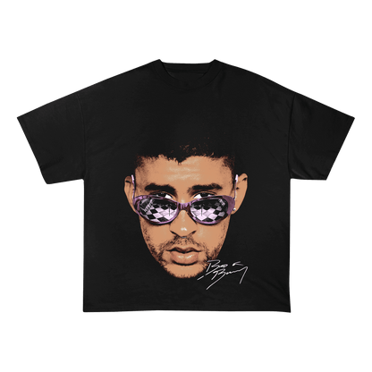BADBUNNY HEAVY WEIGHT COTTON TEE-8016