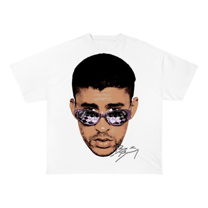 BADBUNNY HEAVY WEIGHT COTTON TEE-8016