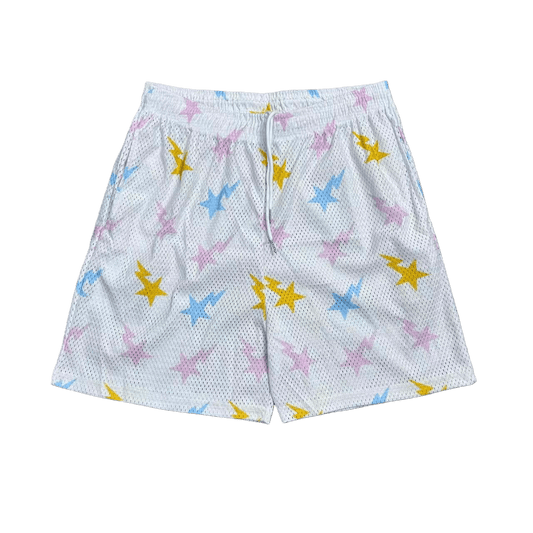 BAPE STAR V2 MESH SHORTS-8771