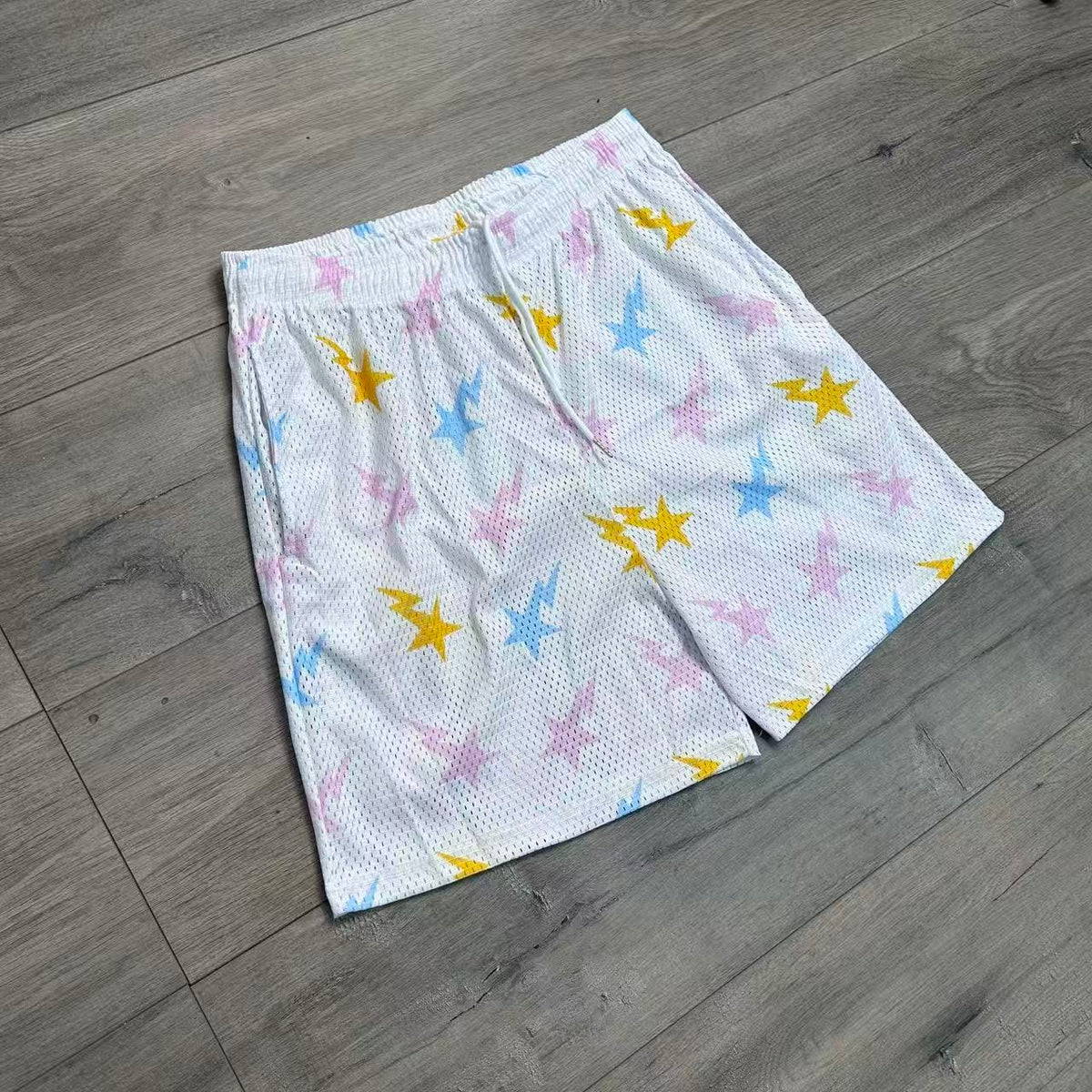 BAPE STAR V2 MESH SHORTS-8771