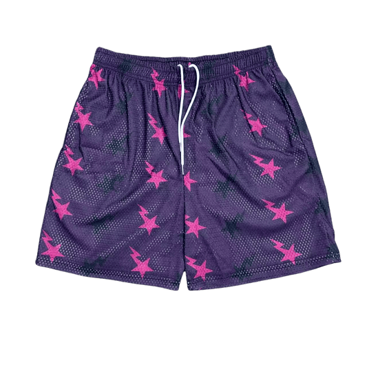 BAPE STAR V3 MESH SHORTS-8772