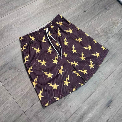 BAPE STAR V4 MESH SHORTS-8773
