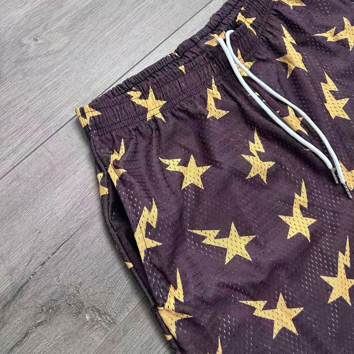 BAPE STAR V4 MESH SHORTS-8773