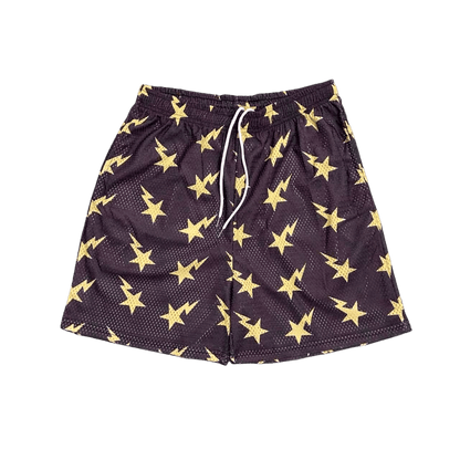 BAPE STAR V4 MESH SHORTS-8773