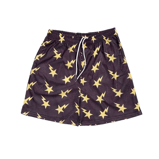 BAPE STAR V4 MESH SHORTS-8773