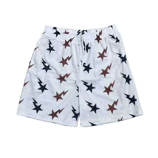 BAPE STAR V5 MESH SHORTS-8774