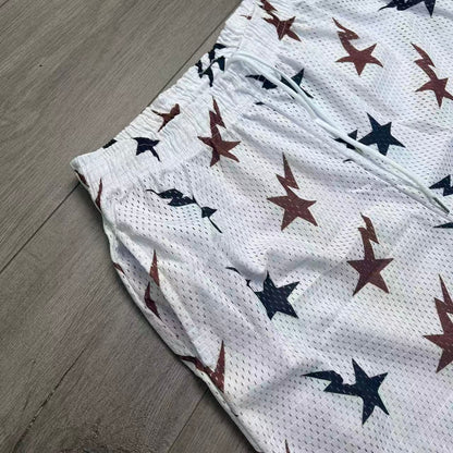BAPE STAR V5 MESH SHORTS-8774