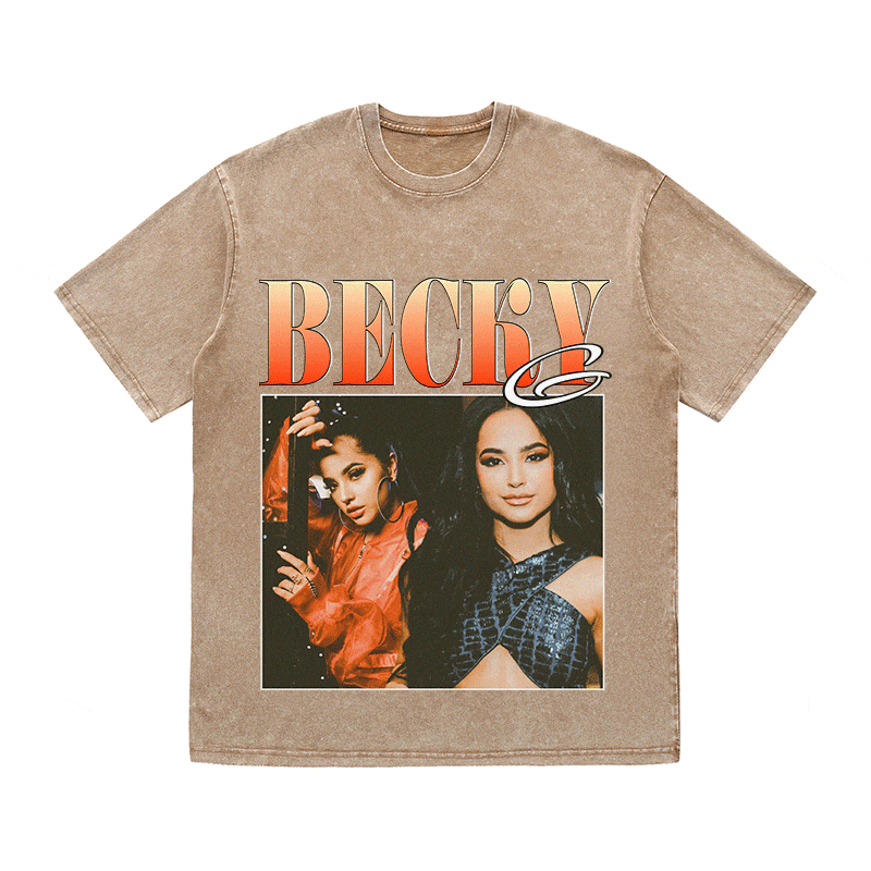 RDMCLOTHINGART tapestry hoodie BECKY G HEAVY WEIGHT COTTON TEE-8852