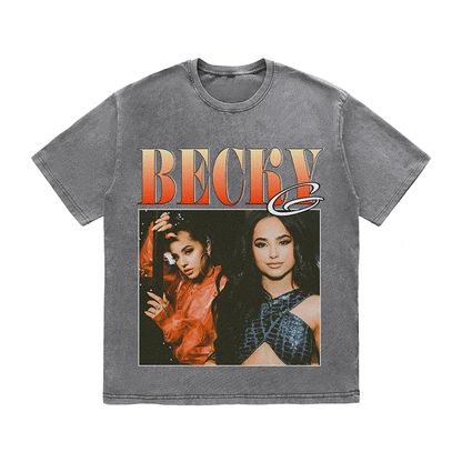 RDMCLOTHINGART tapestry hoodie BECKY G HEAVY WEIGHT COTTON TEE-8852