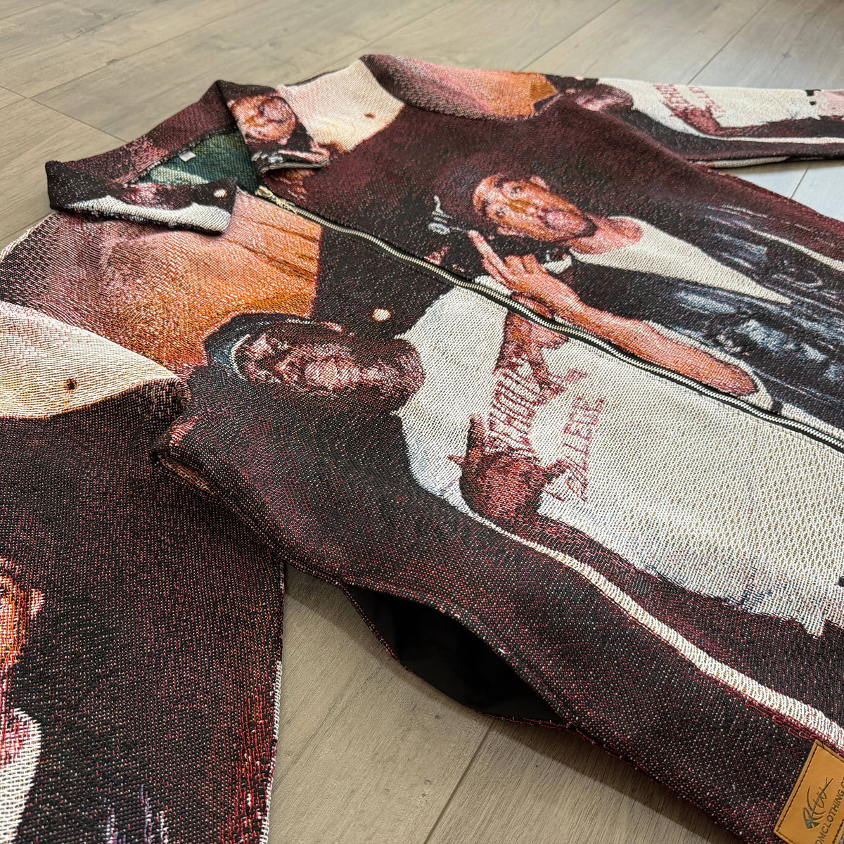BIGGIE& PAC  TAPESTRY TEE