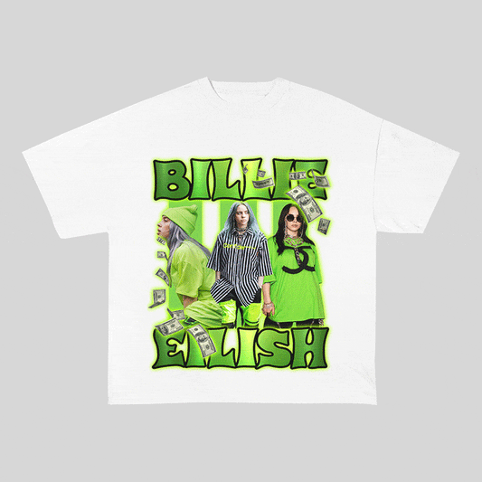 BILLIE EILISH HEAVY WEIGHT COTTON TEE-9120