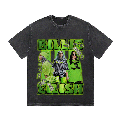 BILLIE EILISH HEAVY WEIGHT COTTON TEE-9120