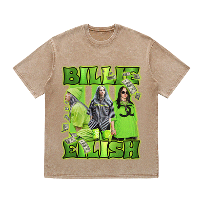 BILLIE EILISH HEAVY WEIGHT COTTON TEE-9120