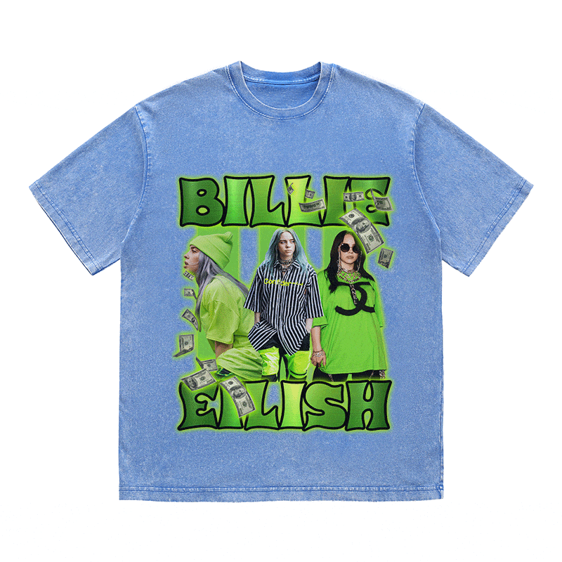 BILLIE EILISH HEAVY WEIGHT COTTON TEE-9120