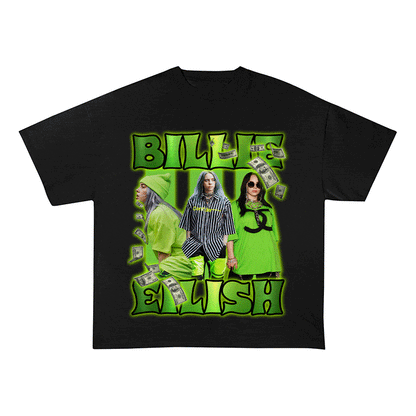BILLIE EILISH HEAVY WEIGHT COTTON TEE-9120