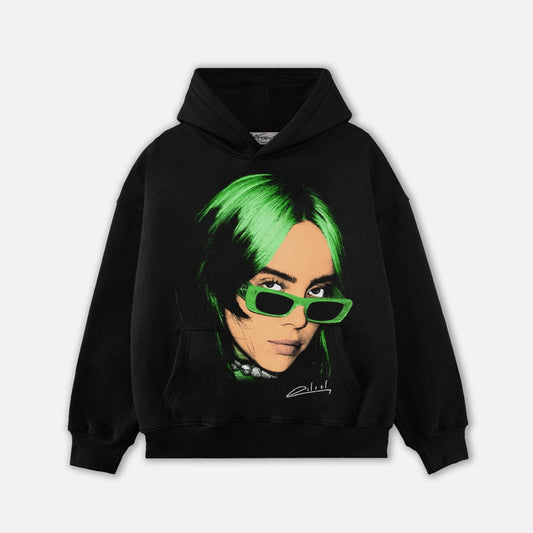 BILLIEEILISH HEAD HOODIE-1090