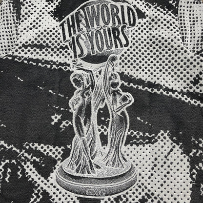 BLACK SCARFACE TAPESTRY JACKET