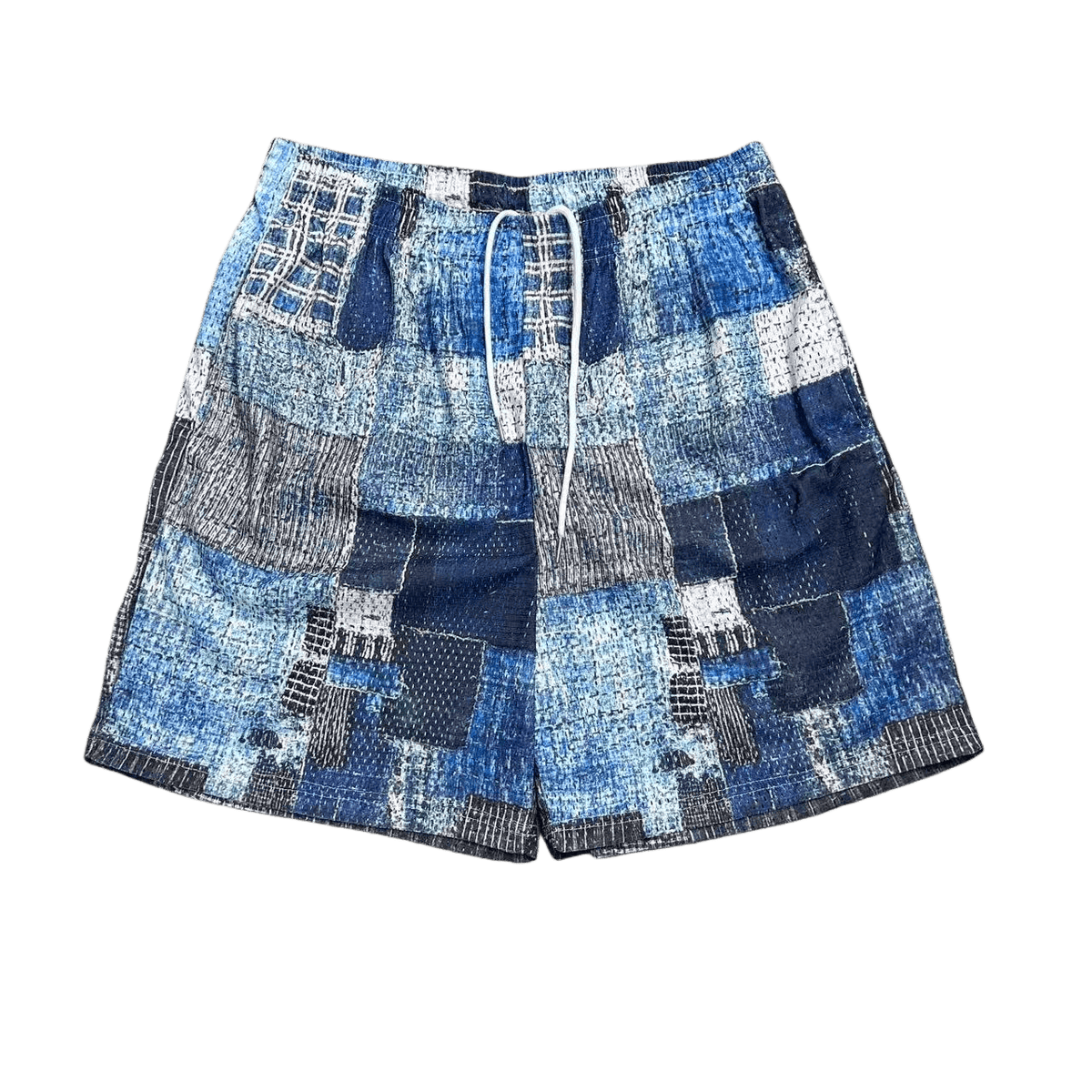 BLUE BORO MESH SHORTS-8778