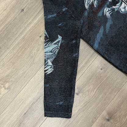 BLUE EYES WHITE DRAGON TAPESTRY JACKET