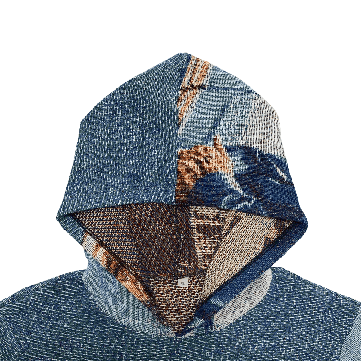 Blue Nip Tapestry